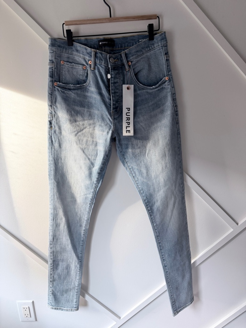 Purple Brand P002 Men’s Mid Rise Slim Jeans NWT | Designer| Size 32